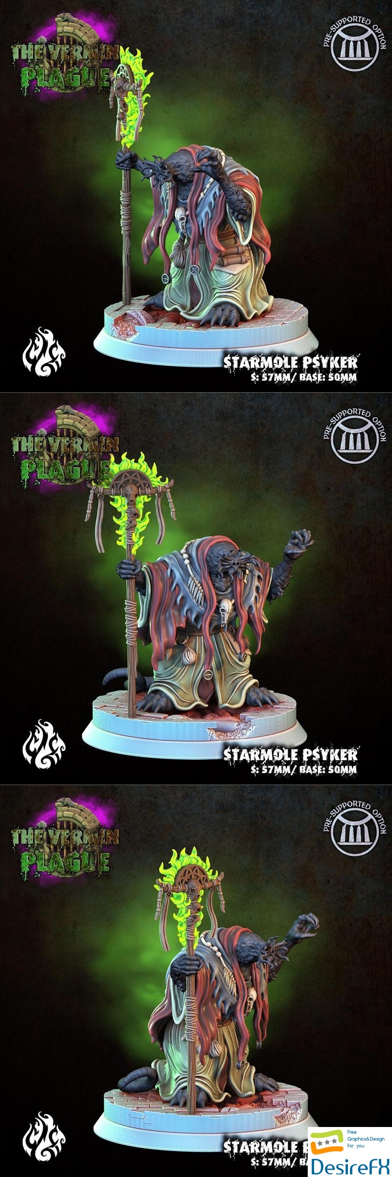 Starmole Psyker 3D Print