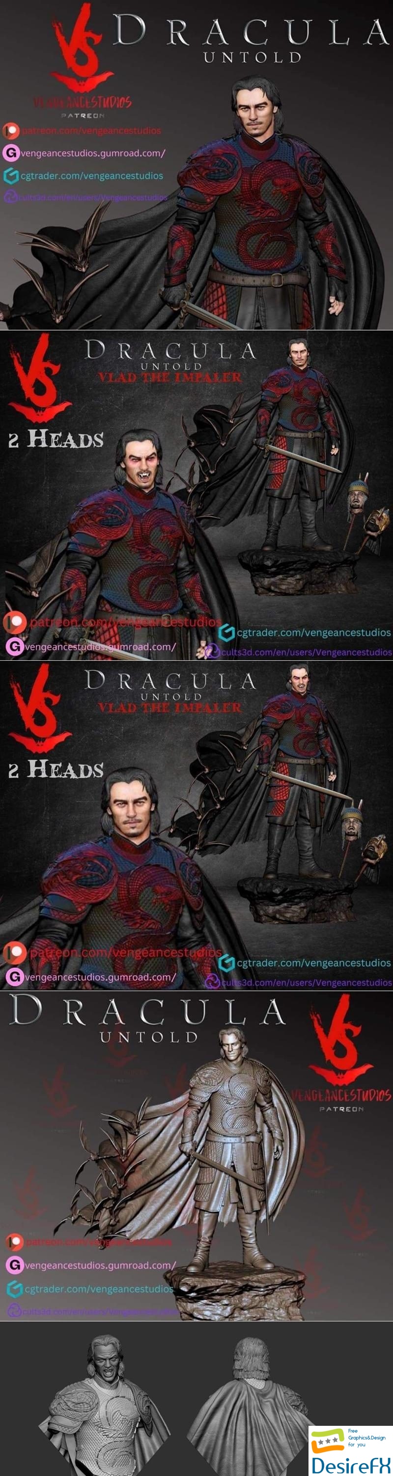 Vengeancestudios - Dracula Untold 3D Print
