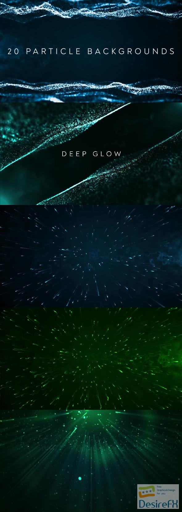 VideoHive 20 Particles Backgrounds 48709395
