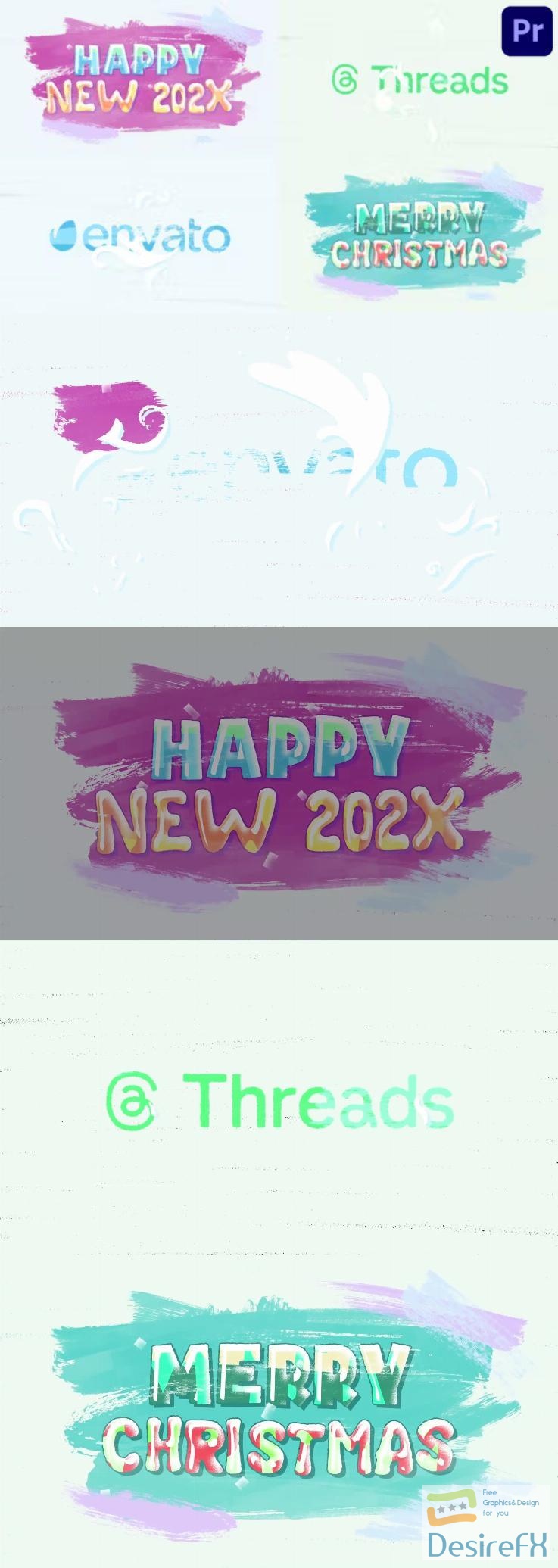 Videohive Happy New Year Logo 49000691