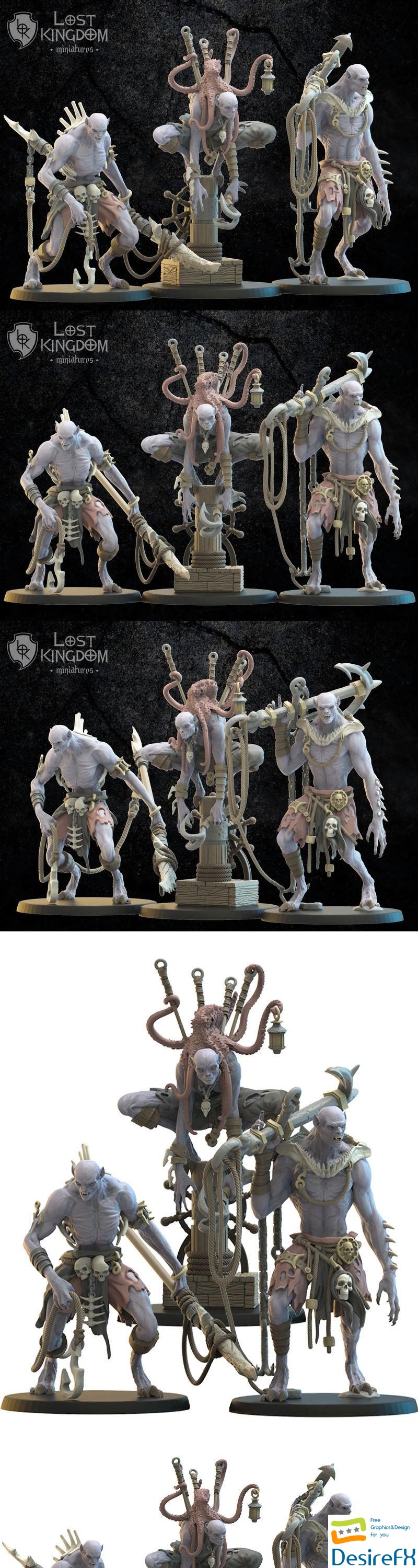 Vycanthropes Looters - 3D Print