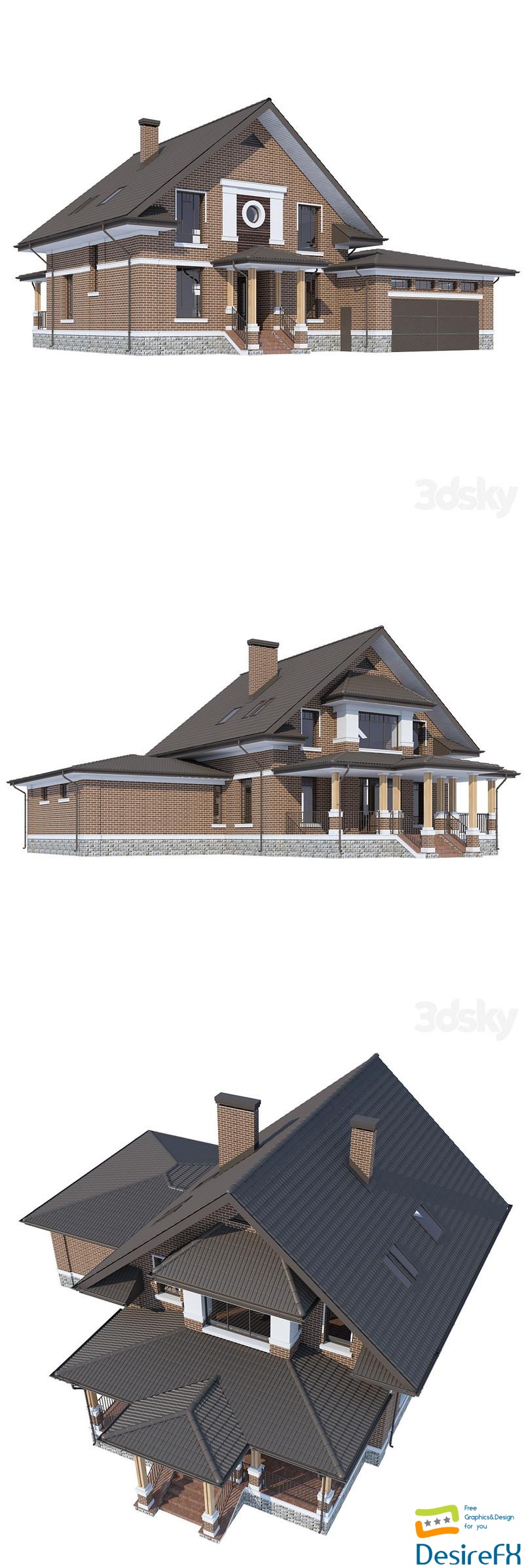 ABS House V260 3D Model