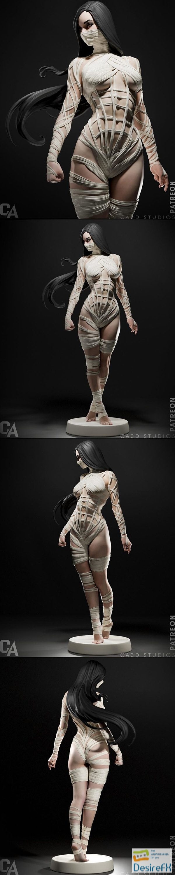 Ca 3d Studios – Silk – 3D Print