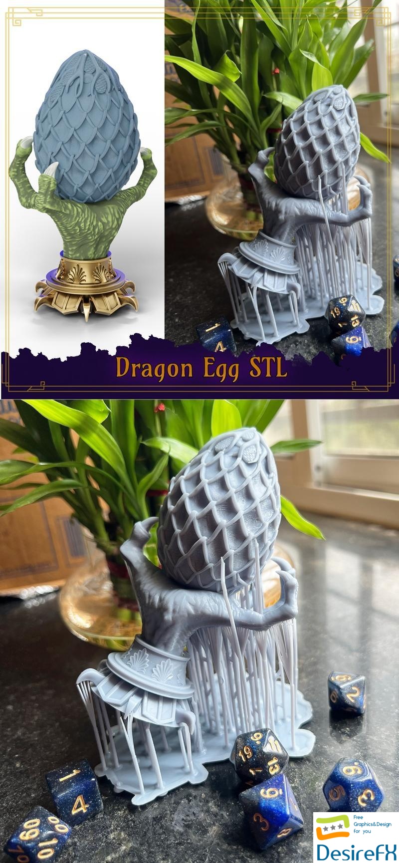 Dragon Egg 3D Print