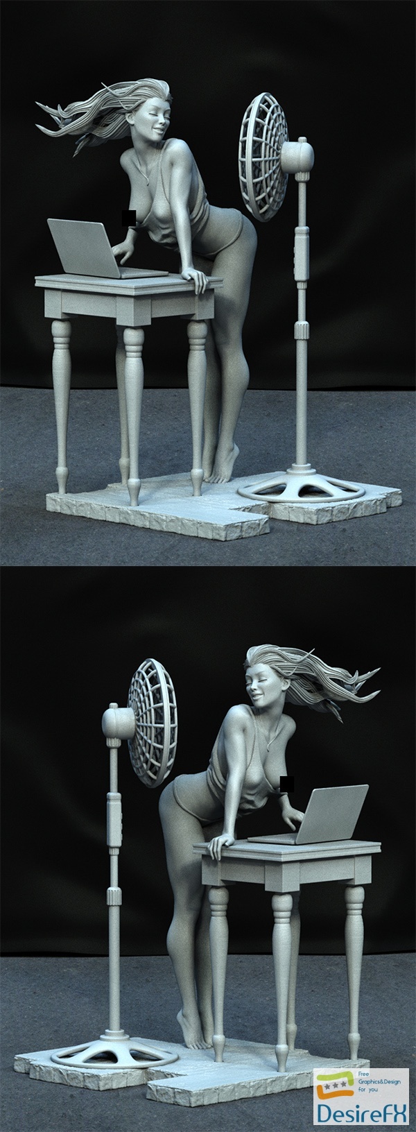 Exclusive – Woman Summer – 3D Print