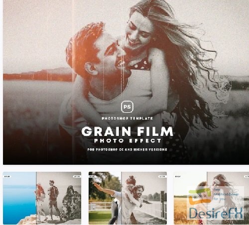 Grain Film Photo Effect - F388UY7