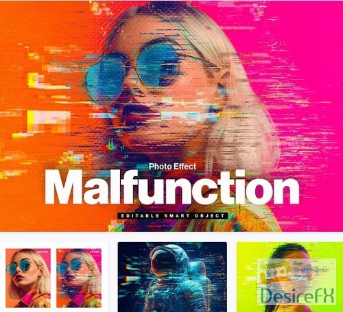 Malfunction Photo Effect Template - VMJZUWA