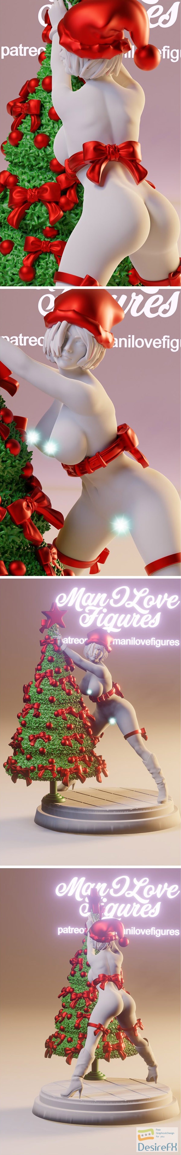 Man I Love Figures – Angel Christmas – 3D Print