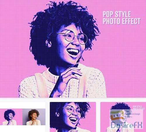 Pop Style Photo Effect - 9P4S4S2