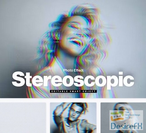 Stereoscopic Photo Effect Template - VA9NP93