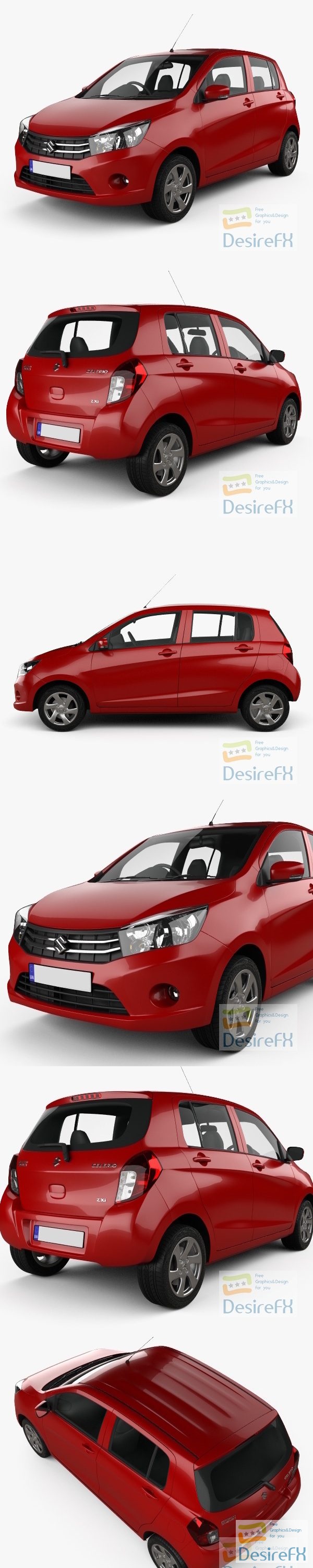 Suzuki (Maruti) Celerio 2014 3D Model