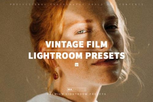 10 VINTAGE FILM Lightroom Presets - 7057727
