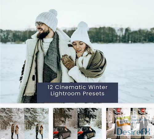 12 Cinematic Winter Lightroom Presets - TLXQ8YQ