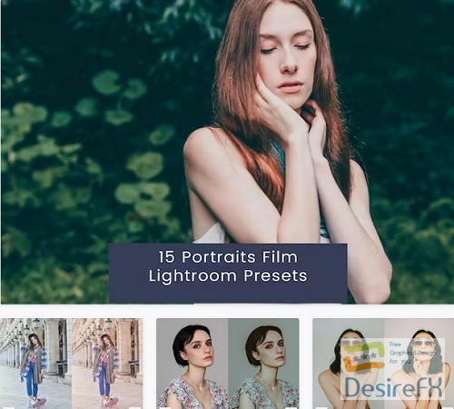 15 Portraits Film Lightroom Presets - 2MYC74U