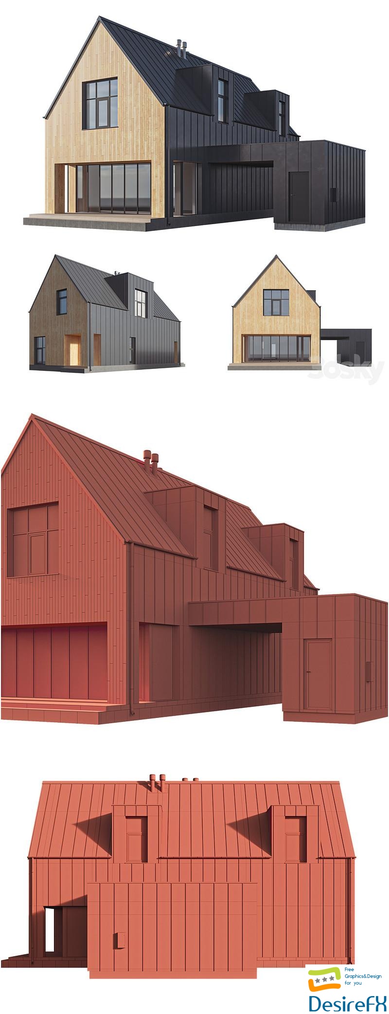 Barnhouse_t2 3D Model