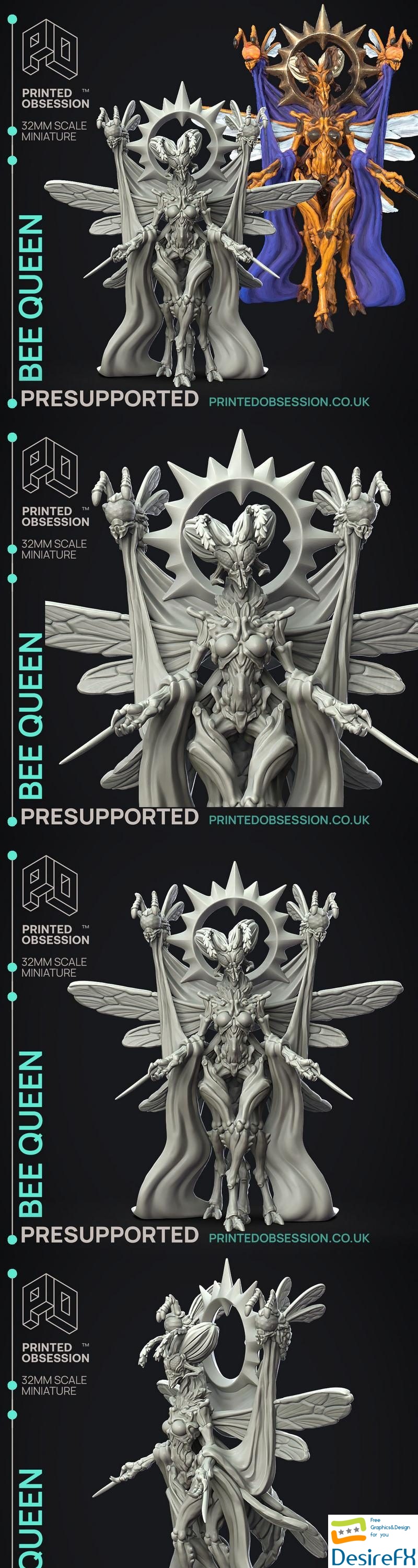 Bee Queen - 3D Print