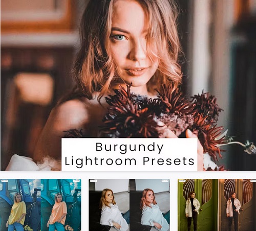 Burgundy Lightroom Presets - STNAHGE