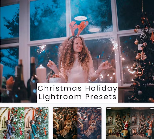 Christmas Holiday Lightroom Presets - RNHQHYL