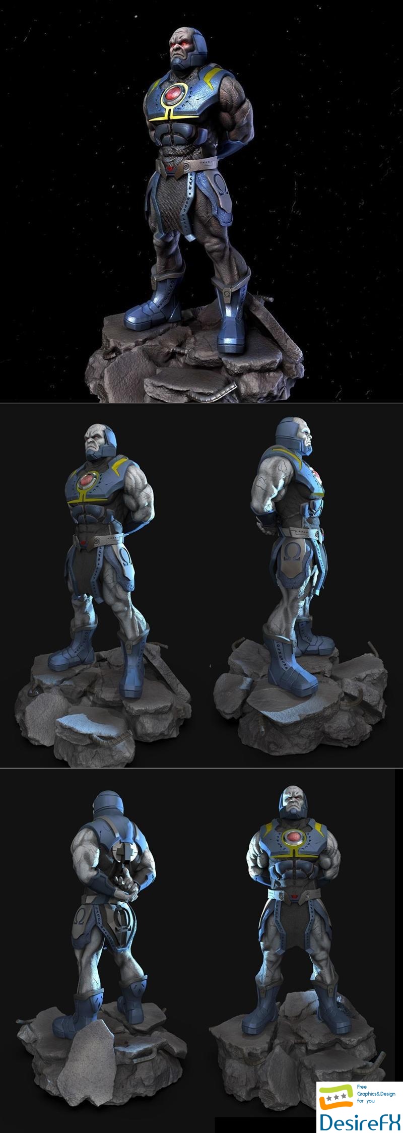 Darkseid - New 52 3D Print