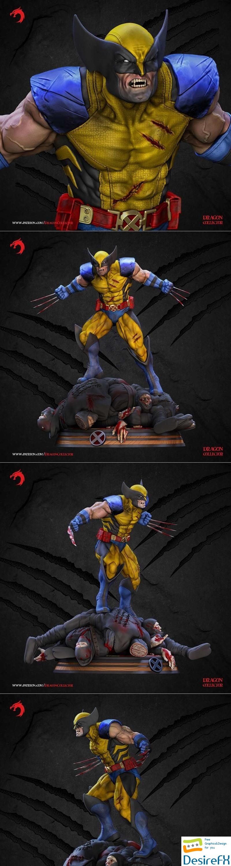 Dragon Collector - Wolverine 3D Print