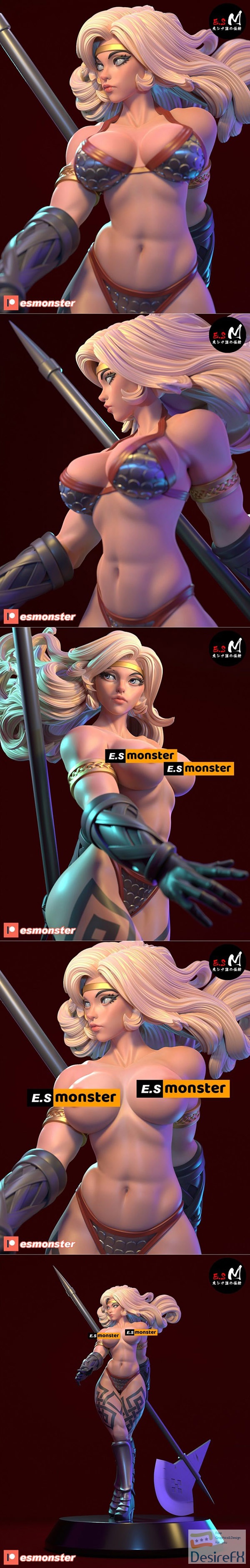 E.S Monster – Amazon – 3D Print