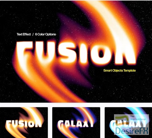 Fusion Text Effect - 91973040