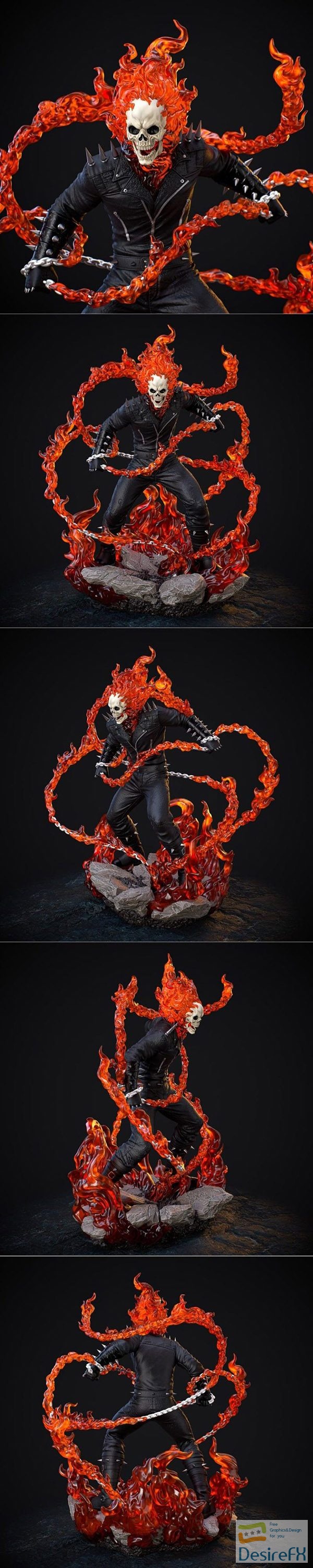 Ghost Rider – 3D Print Model