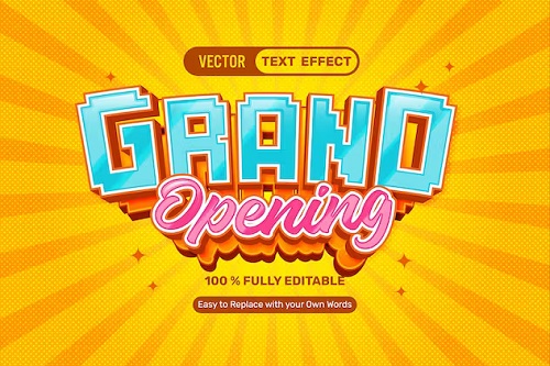 Grand Opening Duo Text Effect - 2NZE7FW