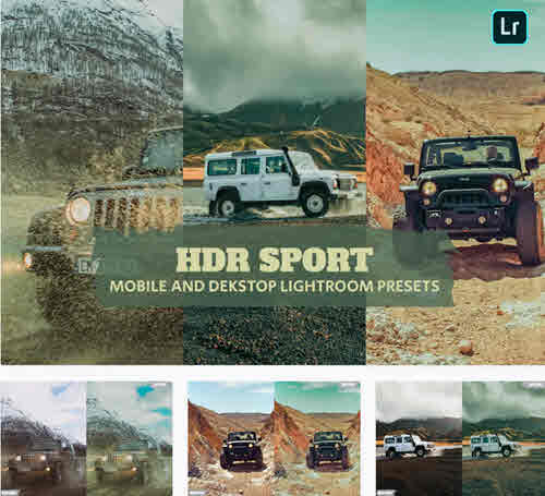 HDR Sport Lightroom Presets Dekstop and Mobile