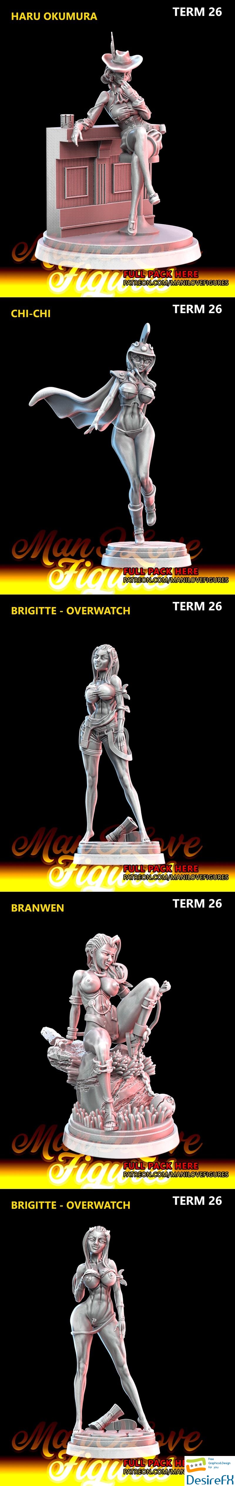 Man I Love Figures - Term 26 3D Print