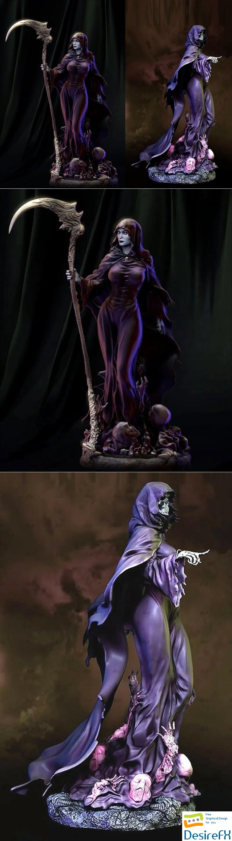 Mistress Death 3D Print