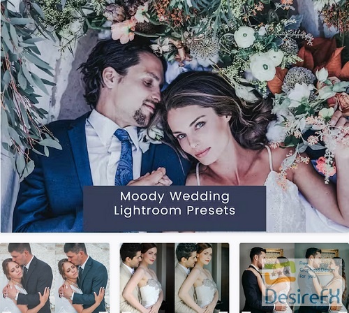 Moody Wedding Lightroom Presets - DC3N56W