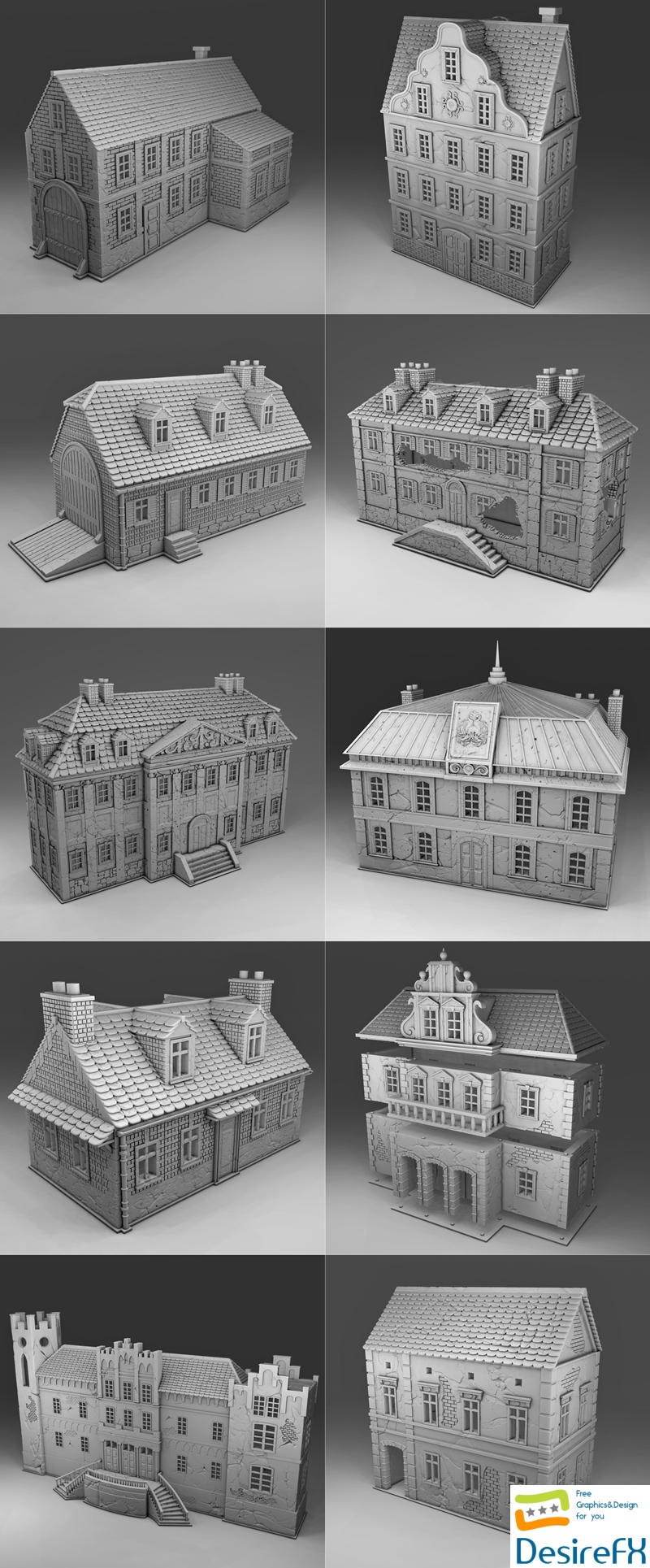 Napoleonic War Architeture 3D Print
