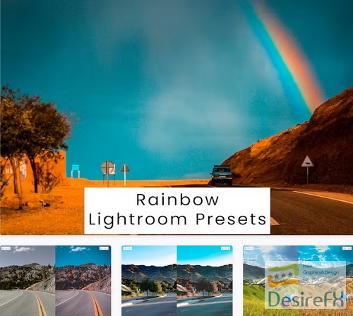 Rainbow Lightroom Presets - MVUR87K