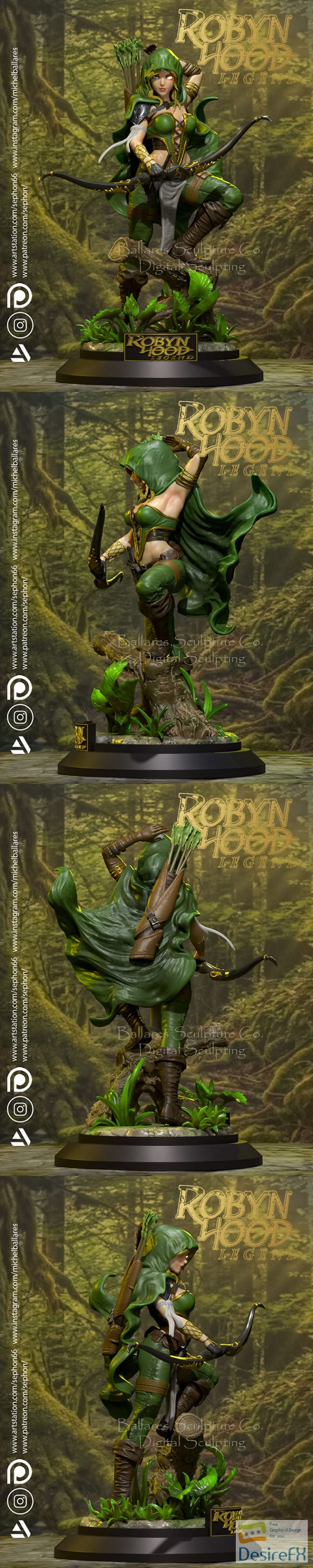 Robin Hood Legend – 3D Print