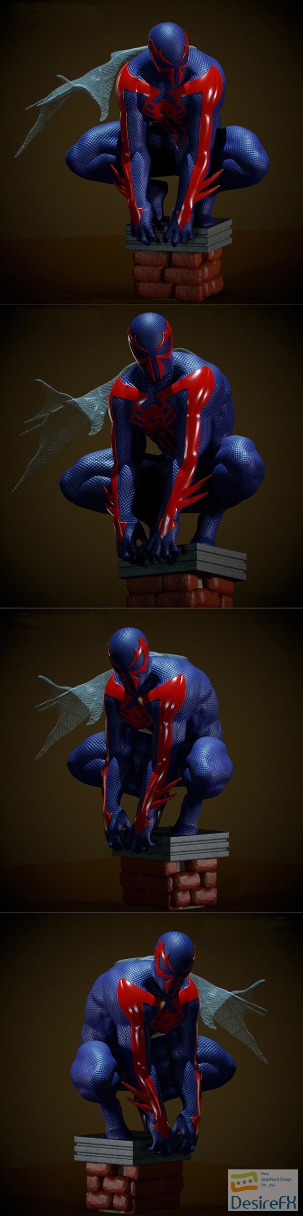 Spiderman 2099 by Dante Alducin – 3D Print
