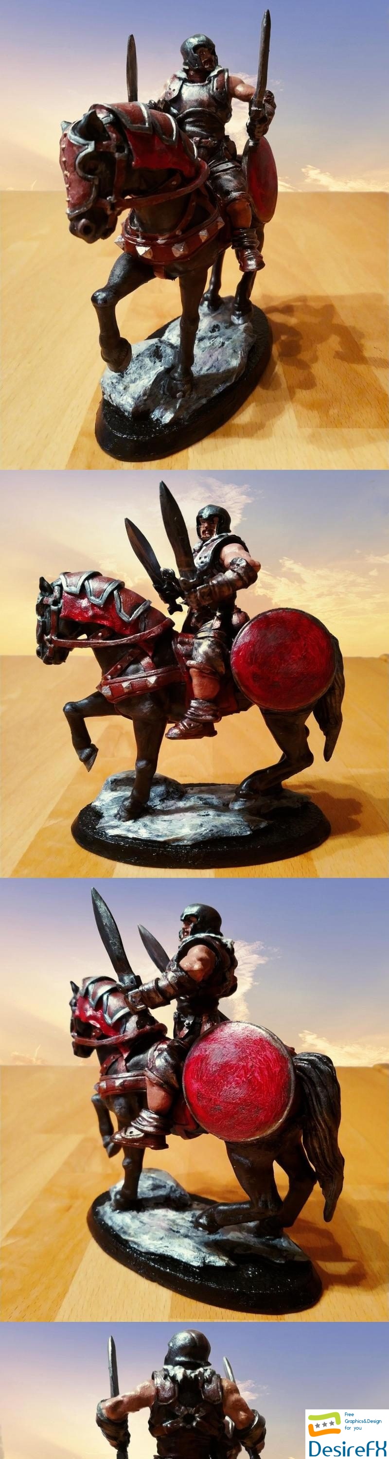 Talarius Knight Fantasy Rider - 3D Print