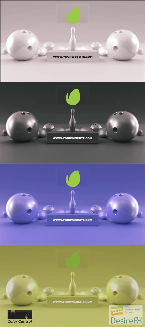 VideoHive Bowling Logo 50398737