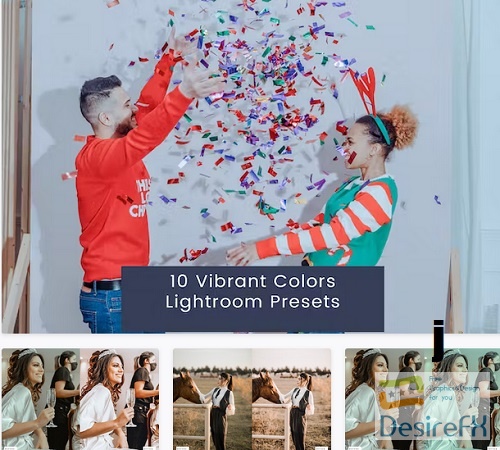 10 Vibrant Colors Lightroom Presets - 4LDBLHS