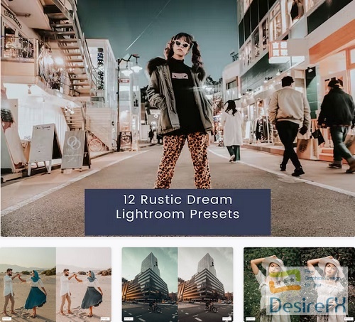12 Rustic Dream Lightroom Presets - EF37NTX