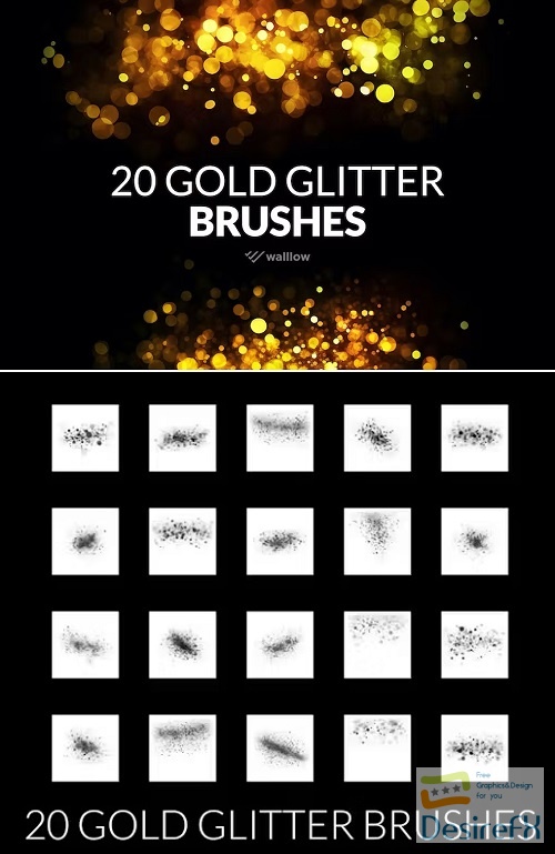20 Glitter and sparkle photoshop brushes - TLEQXYW