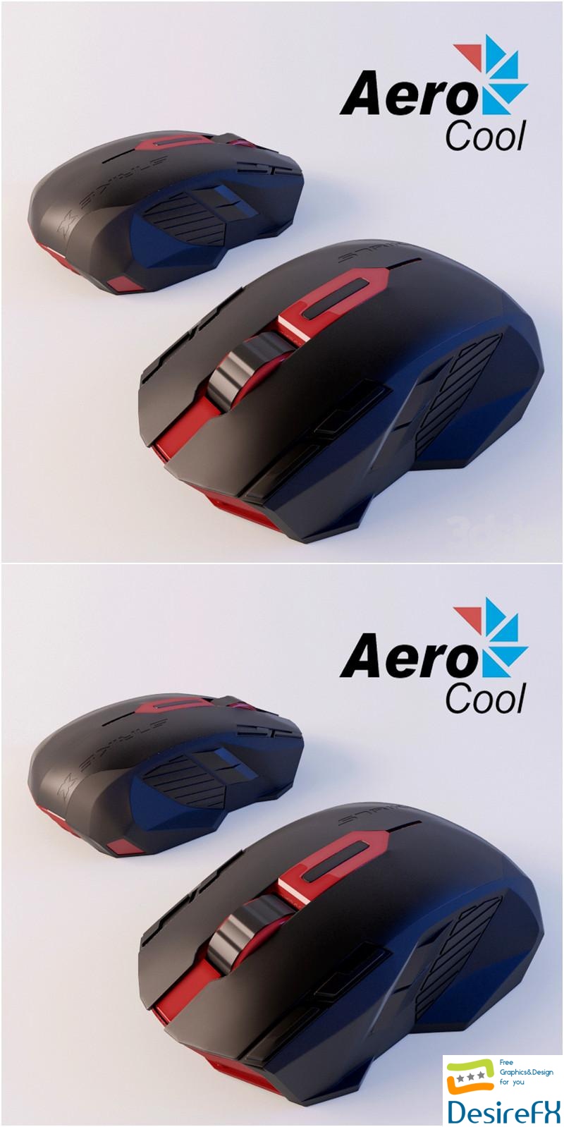 Aerocool STRIKE X 3D Model