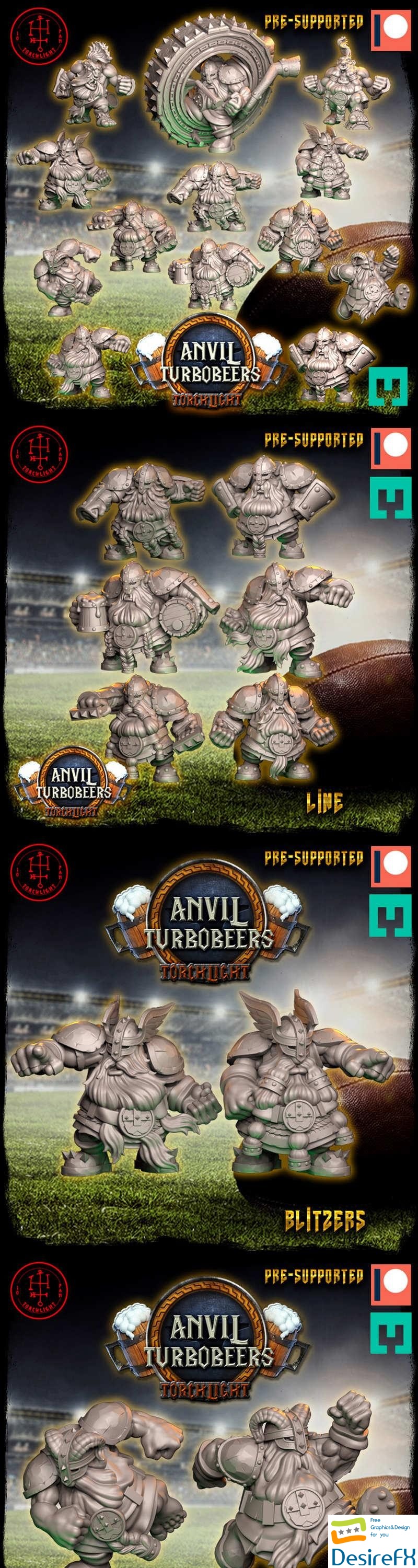 Anvil Turbobeers Team - 3D Print