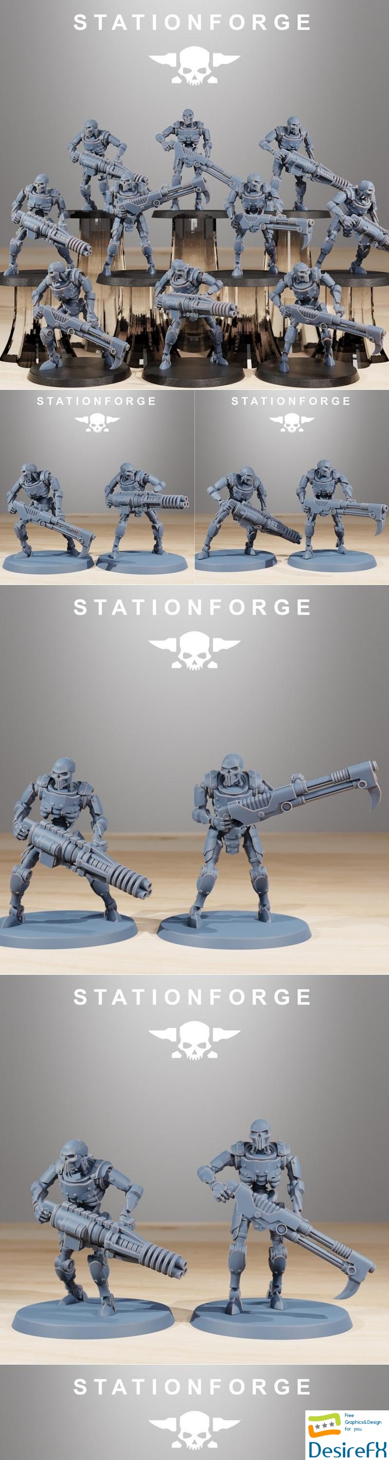 Astronet X1 Infantry 3D Print
