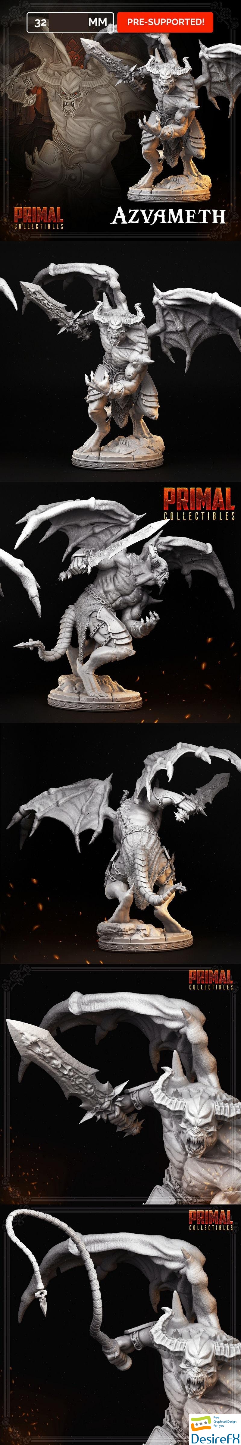 Azvameth Gargoyle - 3D Print