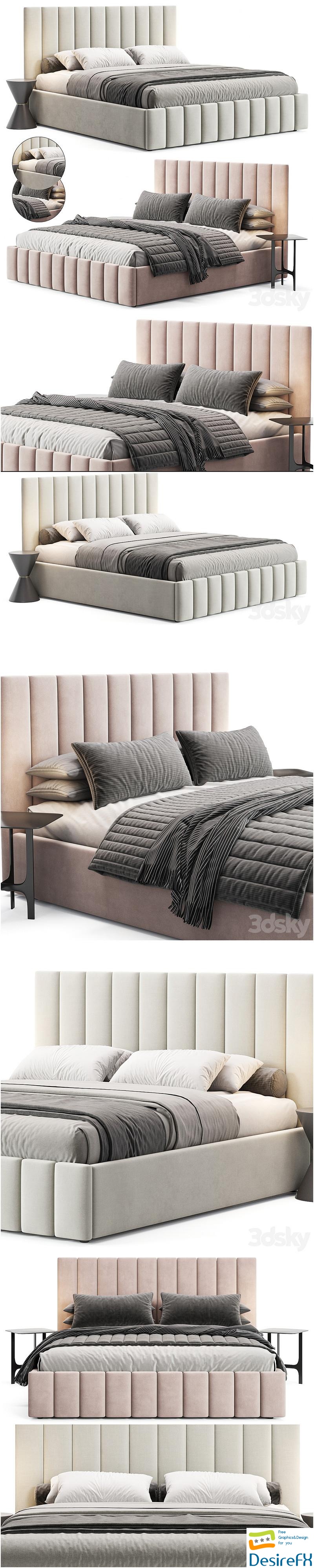 Bed with lifting mechanism Erica Formula 230 3D Model