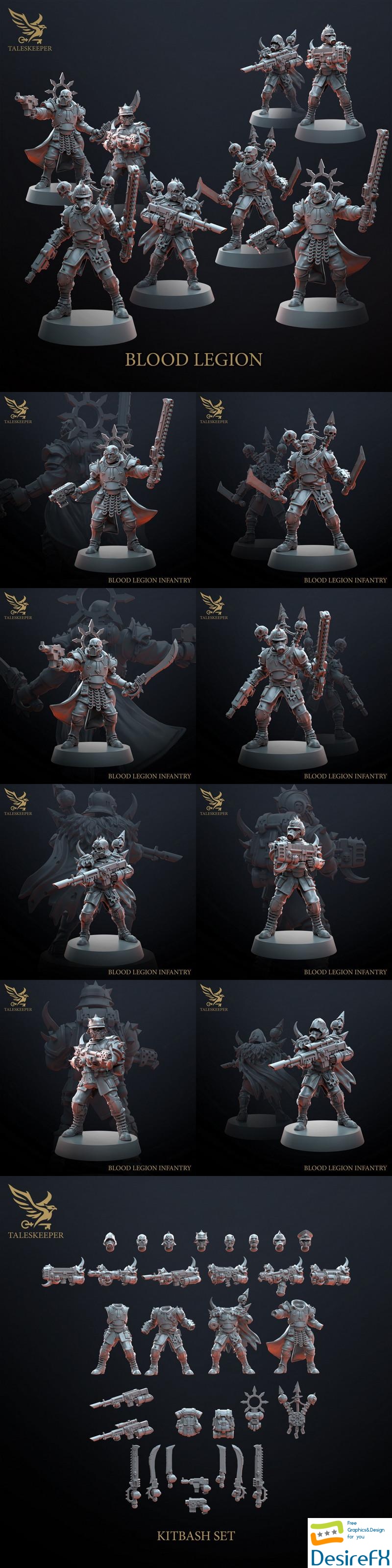 Blood Legion Infantry - 3D Print