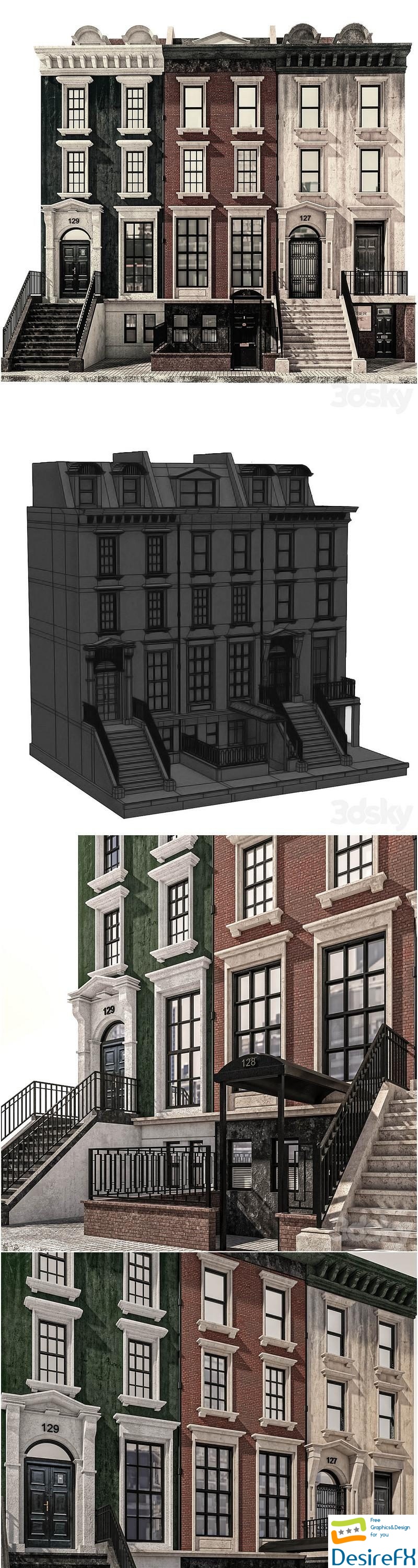 Building Classic Vol03 3D Model