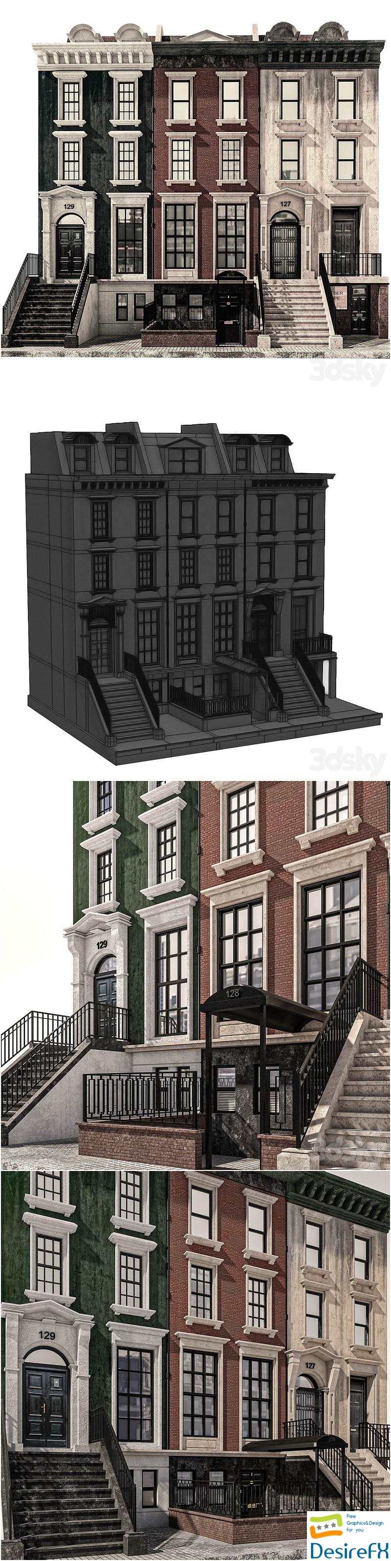 Building Classic Vol03 3D Model