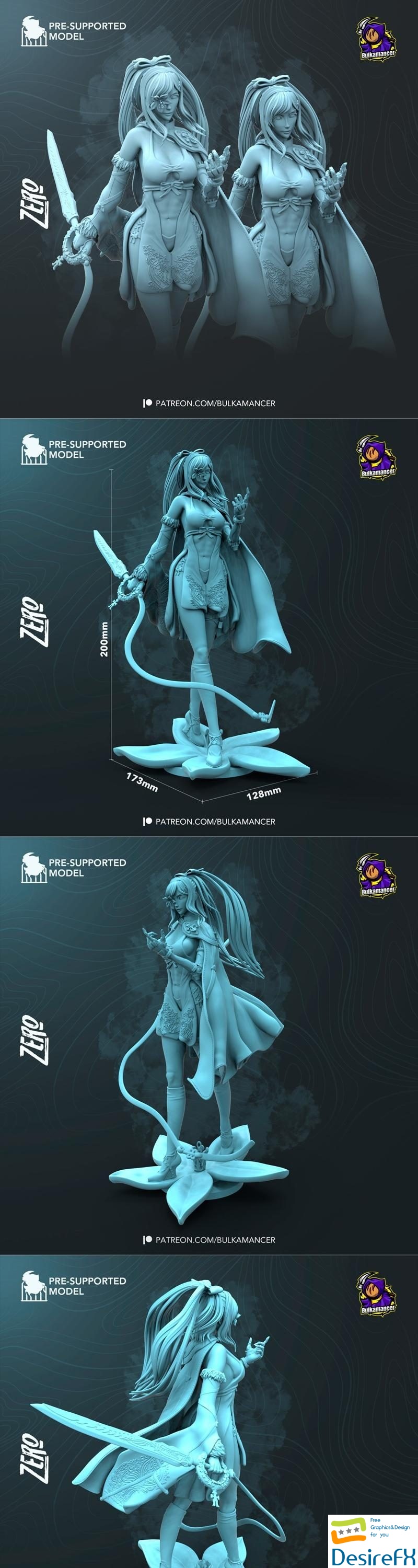 Bulkamancer Sculpts - Zero 3D Print